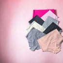 PANTY DE CORTE ALTO DAMA PAQX4 SURTIDO