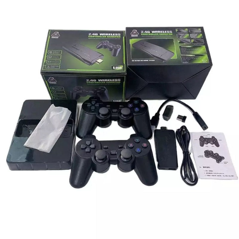 Miniconsola portátil Retro Play 4K