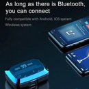 Audífonos Bluetooth con linterna