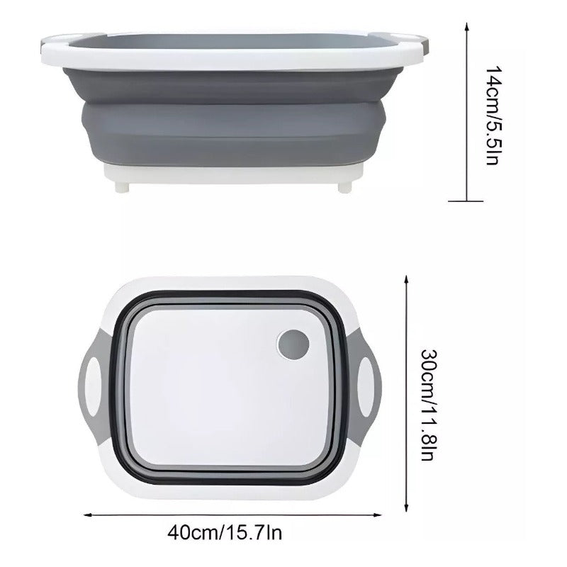 Mesa 4 en 1 Bandeja Multiusos Oscura