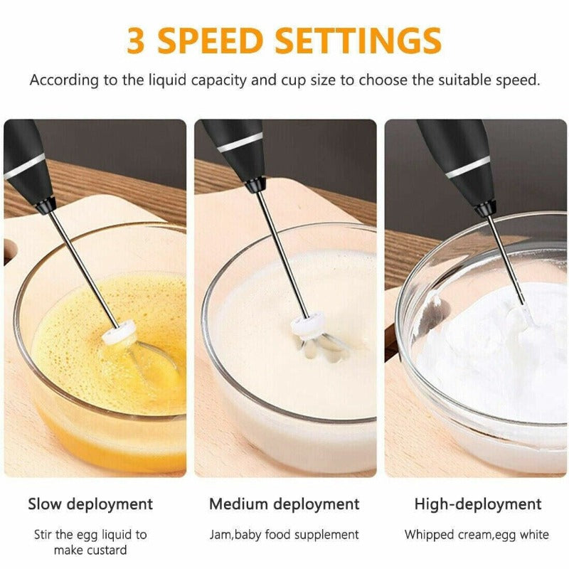 Espumador de leche eléctrico