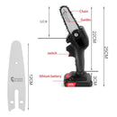Mini motosierra portátil de mano de 24 V
