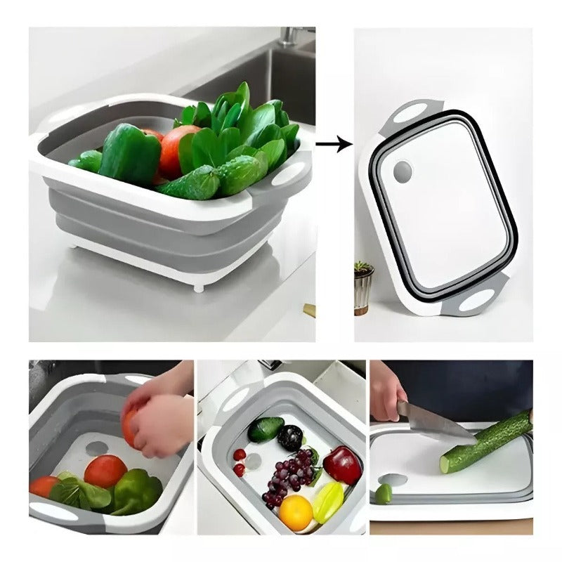 Mesa 4 en 1 Bandeja Multiusos Oscura